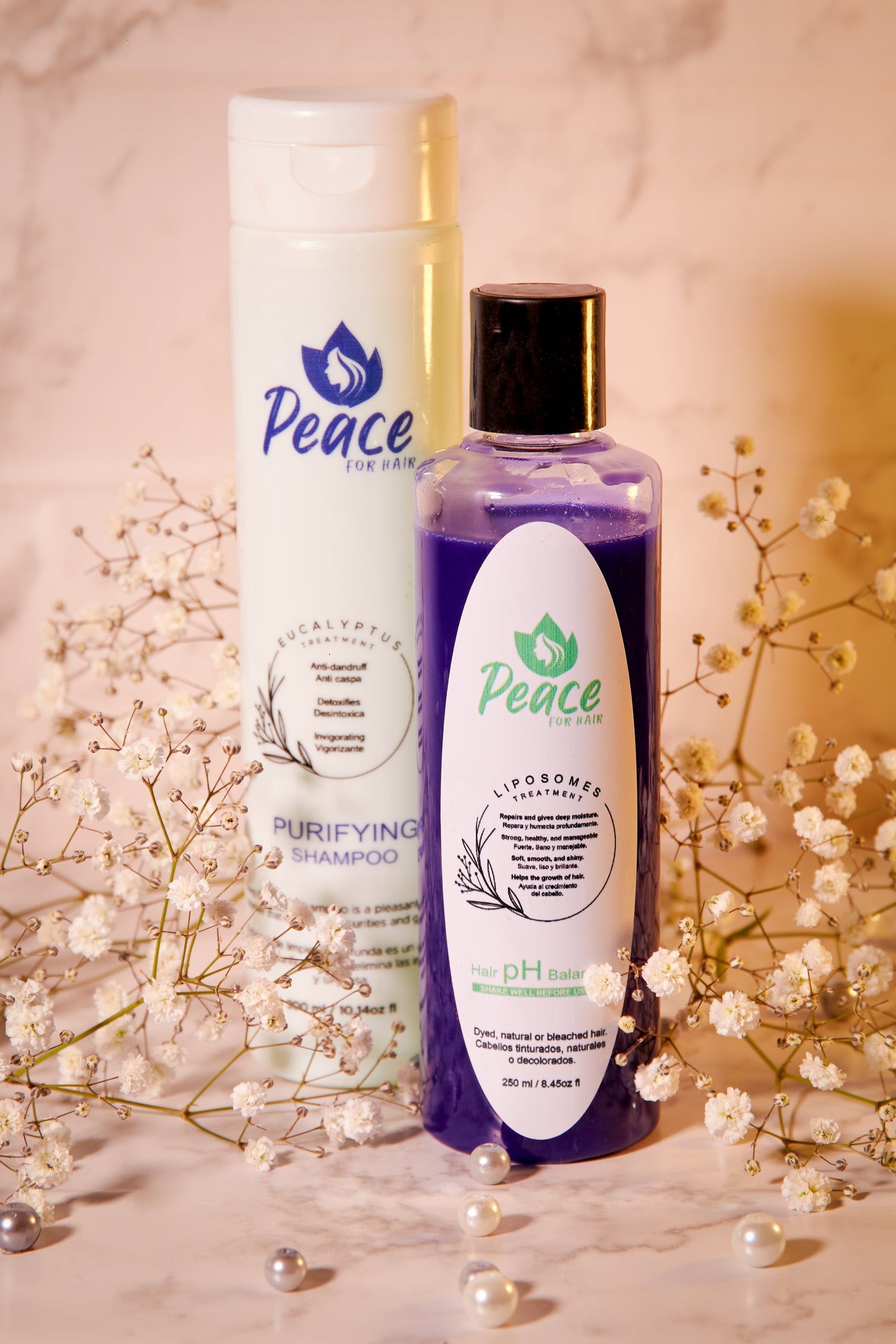 🌿Hair pH Balancer Treatment with Natural Ingredients, Color Safe, 250 mL